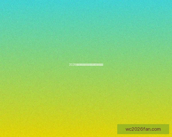 2026年世界杯举办国及赛事安排全面解析与展望